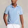 AZURE Pánské Froté polokošile Slim Fit Ralph Lauren Custom