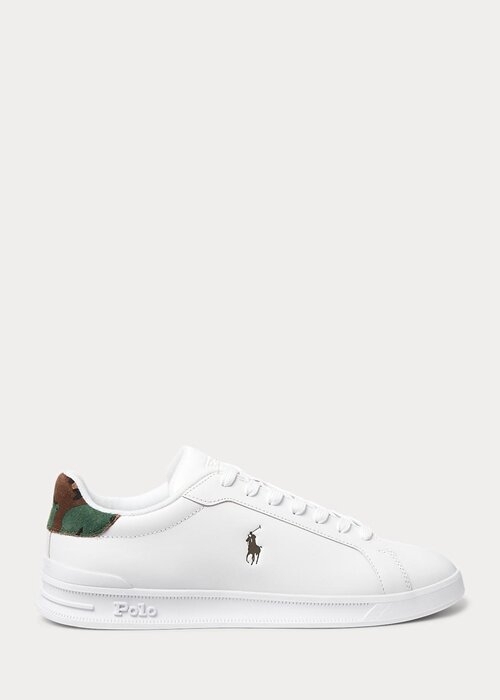 Bílé / Camo Pánské tenisky Ralph Lauren Heritage Court II Bílé / Camo Pánské tenisky Ralph Lauren Heritage Court II