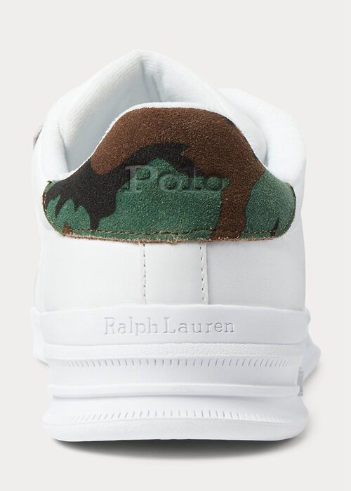 Bílé / Camo Pánské tenisky Ralph Lauren Heritage Court II Bílé / Camo Pánské tenisky Ralph Lauren Heritage Court II