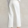 Bílé dámské široké kalhoty Ralph Lauren Chino Bílé dámské široké kalhoty Ralph Lauren Chino