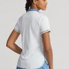 Bílé dámské polokošile Jersey Ralph Lauren na míru