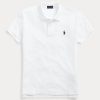Bílé dámské polokošile ze síťoviny Ralph Lauren Classic Fit