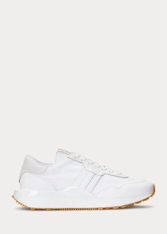 Bílé dámské Ralph Lauren Train 89 Leather & Tenisky Oxford