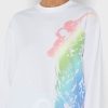Bílá dámská trička Ralph Lauren Graphic
