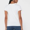 Bílá dámská trička Ralph Lauren Graphic Crew Neck