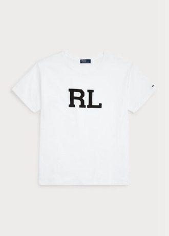 Bílé dámské trička Ralph Lauren Rl Logo Jersey