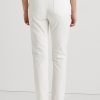 Bílé dámské uvolněné zúžené džíny Ralph Lauren Eyelet-Patchwork Bílé dámské uvolněné zúžené džíny Ralph Lauren Eyelet-Patchwork