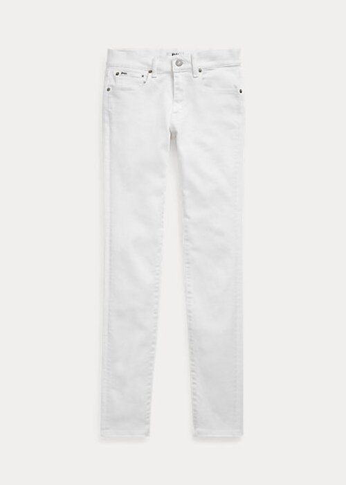 Bílé dámské úzké džíny Ralph Lauren Tompkins Bílé dámské úzké džíny Ralph Lauren Tompkins