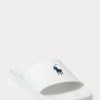 Bílé / Navy pánské pantofle Ralph Lauren Signature Pony Bílé / Navy pánské pantofle Ralph Lauren Signature Pony