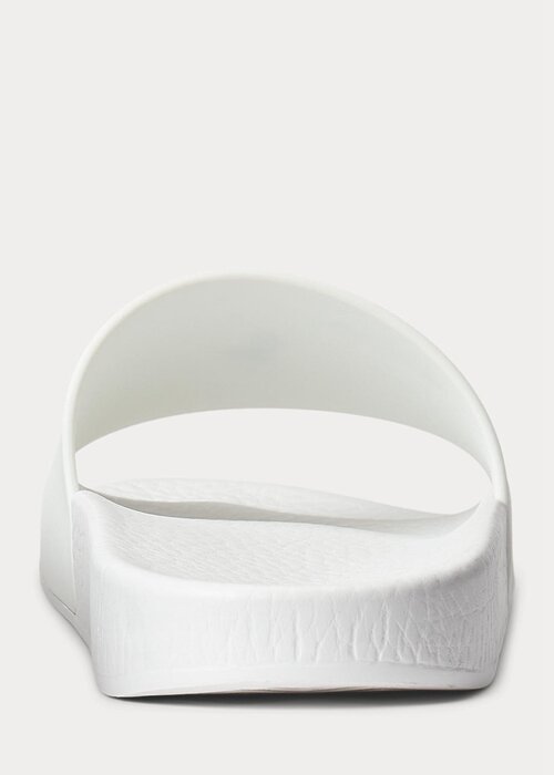 Bílé / Navy pánské pantofle Ralph Lauren Signature Pony Bílé / Navy pánské pantofle Ralph Lauren Signature Pony