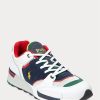 Bílé / Navy pánské tenisky Ralph Lauren Trackster 200 Bílé / Navy pánské tenisky Ralph Lauren Trackster 200