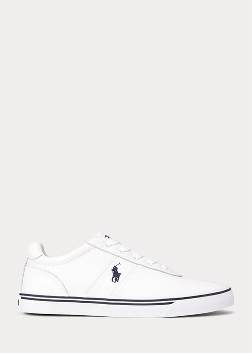 Bílé pánské kožené tenisky Ralph Lauren Hanford Bílé pánské kožené tenisky Ralph Lauren Hanford
