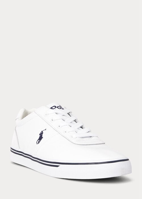 Bílé pánské kožené tenisky Ralph Lauren Hanford Bílé pánské kožené tenisky Ralph Lauren Hanford