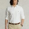 Bílé pánské košile Oxford Slim Fit Ralph Lauren Bílé pánské košile Oxford Slim Fit Ralph Lauren