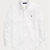 Bílé pánské košile Oxford Slim Fit Ralph Lauren Bílé pánské košile Oxford Slim Fit Ralph Lauren