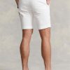 Bílé pánské šortky Ralph Lauren Stretch Slim Fit Chino