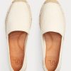 Bílé pánské plátěné espadrilky Ralph Lauren