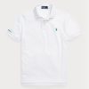 Bílé pánské polokošile Ralph Lauren Země