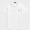 Bílé pánské polokošile Slim Fit Birdseye značky Ralph Lauren Custom