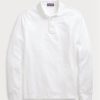 Bílé pánské polokošile Slim Fit Pique Ralph Lauren Custom