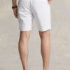 Bílé pánské strečové keprové šortky Ralph Lauren Tailored Fit