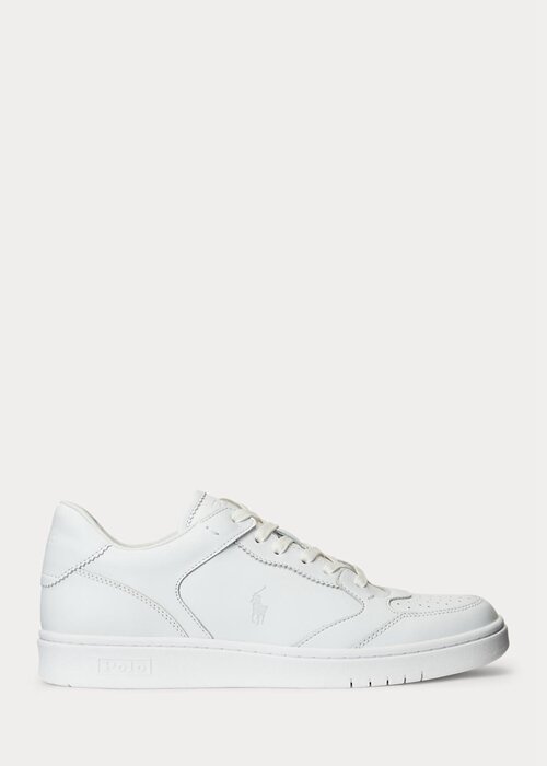 Bílé pánské tenisky Ralph Lauren Court Bílé pánské tenisky Ralph Lauren Court