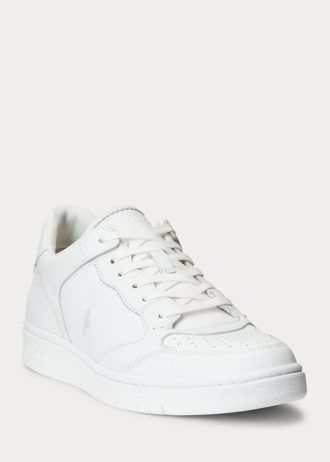 Bílé pánské tenisky Ralph Lauren Court
