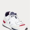 Bílé pánské tenisky Ralph Lauren Trackster 200 Bílé pánské tenisky Ralph Lauren Trackster 200