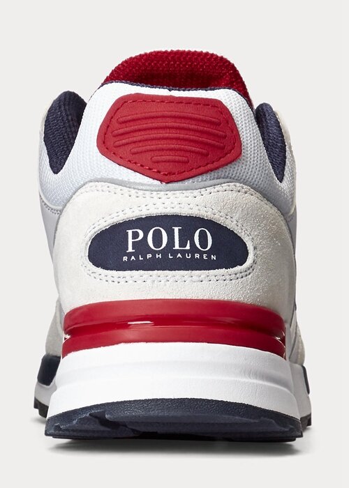 Bílé pánské tenisky Ralph Lauren Trackster 200 Bílé pánské tenisky Ralph Lauren Trackster 200