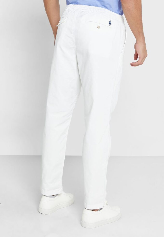 Bílé pánské tepláky Ralph Lauren Prepster