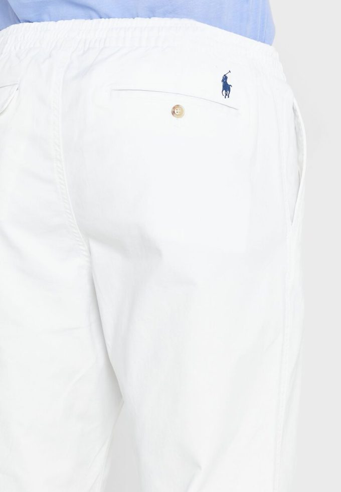 Bílé pánské tepláky Ralph Lauren Prepster