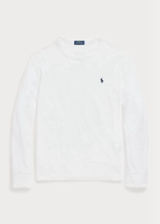 Bílá pánská Terry mikina Ralph Lauren Spa