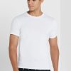 Bílá pánská trička Ralph Lauren 2 Pack Essential Crew Neck