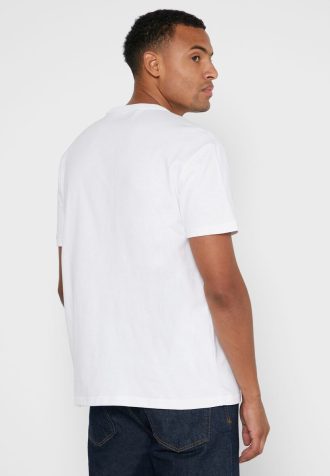 Bílá pánská trička Ralph Lauren Essential Crew Neck