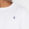 Bílá pánská trička Ralph Lauren Essential Crew Neck