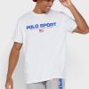 Bílá pánská trička Ralph Lauren Logo Crew Neck