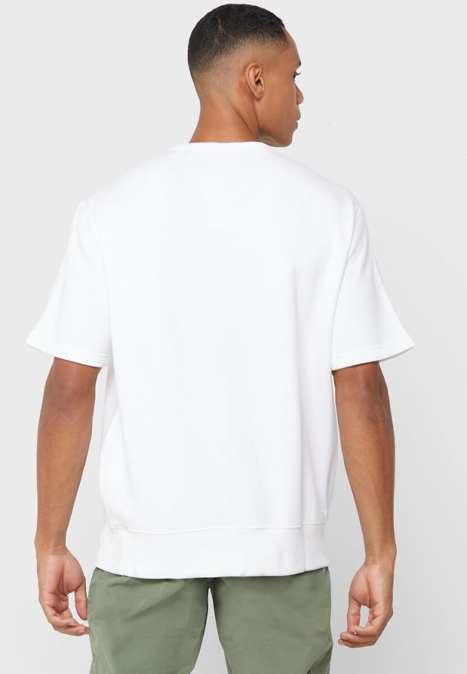 Bílá pánská trička Ralph Lauren Logo Crew Neck