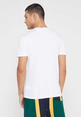 Bílá pánská trička Ralph Lauren Logo Crew Neck