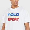 Bílá pánská trička Ralph Lauren Logo Crew Neck