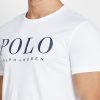 Bílá pánská trička Ralph Lauren Logo Crew Neck