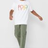 Bílá pánská trička Ralph Lauren Logo Crew Neck
