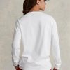 Bílé pánské triko Ralph Lauren Classic Fit Polo Sport Jersey Bílé pánské triko Ralph Lauren Classic Fit Polo Sport Jersey