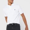 Bílé pánské základní polokošile Ralph Lauren Bílé pánské základní polokošile Ralph Lauren