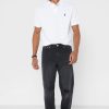 Bílé pánské základní polokošile Ralph Lauren Bílé pánské základní polokošile Ralph Lauren