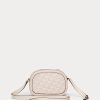 Blush/Světle růžové dámské kabelky Ralph Lauren Monogram Medium Crossbody Jordynn