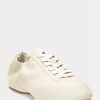 Béžové dámské Baleríny Ralph Lauren The Suede Pony Sneakers Béžové dámské Baleríny Ralph Lauren The Suede Pony Sneakers