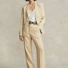 Béžové dámské kalhoty Ralph Lauren YwtVSBWClW
