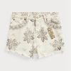 Béžové dámské šortky Ralph Lauren Boy Fit Seed Natural Denim