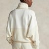Béžové dámské svetrové mikiny Ralph Lauren Paneled Funnelneck Fleece Béžové dámské svetrové mikiny Ralph Lauren Paneled Funnelneck Fleece
