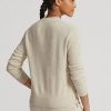 Béžové dámské svetry Ralph Lauren Cashmere Crewneck Béžové dámské svetry Ralph Lauren Cashmere Crewneck